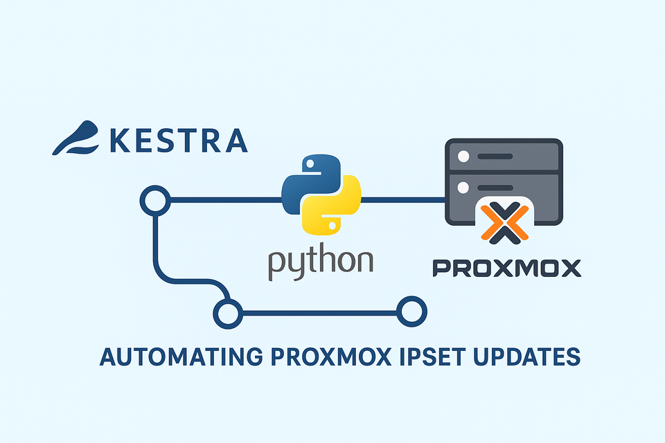 Using Kestra to update a Proxmox IPSet with a Python Script