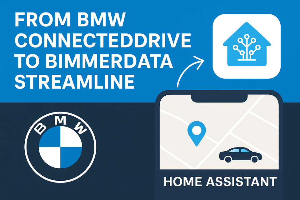 From BMW ConnectedDrive to Bimmerdata Streamline: A Better Way to Connect with Home Assistant