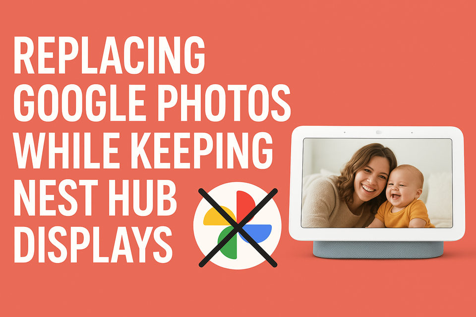 Breaking Up with Google: Replacing Google Photos While Keeping Nest Hub Photo Displays